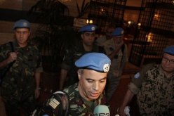 المراقبون الدوليون في سوريا يسيرون دوريات في ريف دمشق