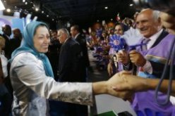 مريم رجوي  ما زال  الربيع  حيا رغم القمع في ايران