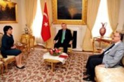 اردوغان يلتقي ليلى زانا الناشطة الكردية التاريخية