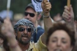 العاطلون عن العمل يتظاهرون في مدريد