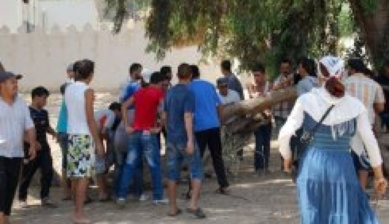 تجمع في سيدي بوزيد تضامنا مع متظاهرين اعتقلوا فيها