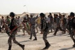 حرس الحدود الاردني يلقي القبض على مجموعة مسلحة في احدى المناطق الحدودية