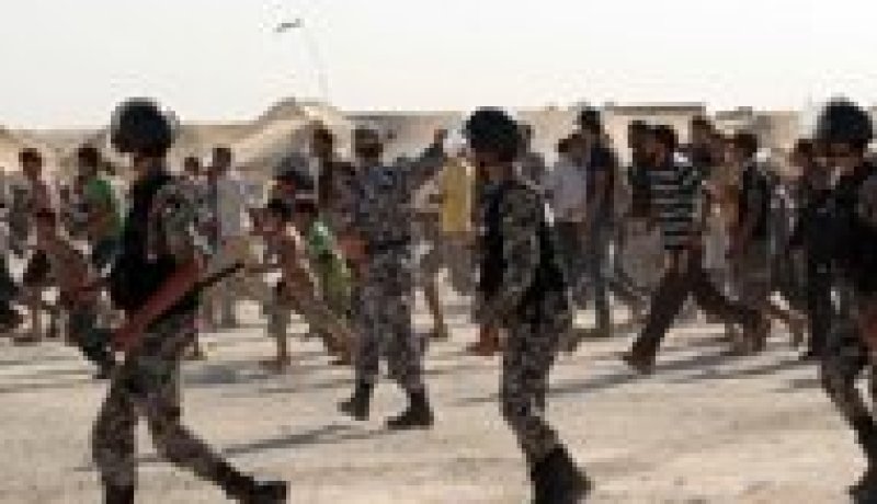 حرس الحدود الاردني يلقي القبض على مجموعة مسلحة في احدى المناطق الحدودية