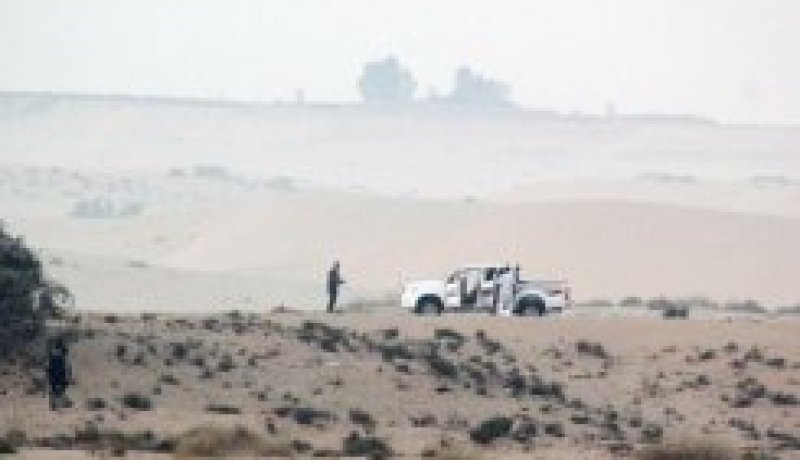 عشرة قتلى في هجوم جوي وبري للجيش المصري على مسلحين في سيناء