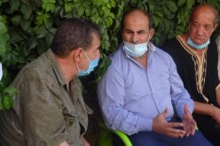 بالصور.. مدوار يقدم بواجب العزاء لعائلة المرحوم سعيد عمارة