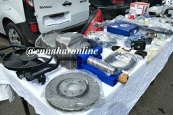 العثور على ورشة سرية لصناعة قطع الغيار المغشوشة