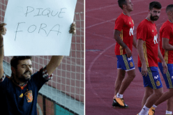 بالفيديو.. جماهير إسبانيا تُهين “بيكي” في تدريبات “لاروخا”