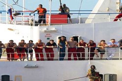 وصول البحارة الجزائريين لباخرة أم في البليدة إلى الجزائر