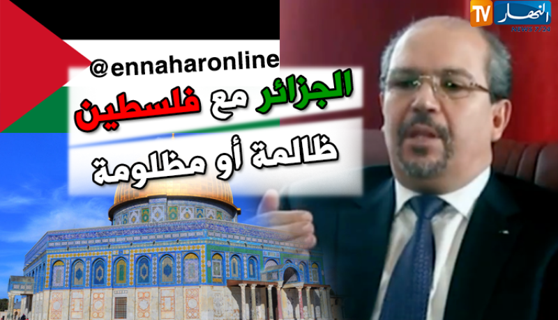 محمد عيسى: الجزائر مع فلسطين ظالمة أومظلومة