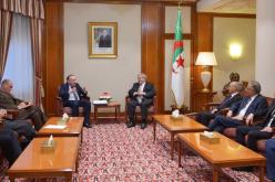 أويحي يستقبل رئيس حركة المؤسسات  الفرنسية