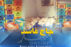 حجز قرابة 3 قناطير دجاج فاسد في البيض