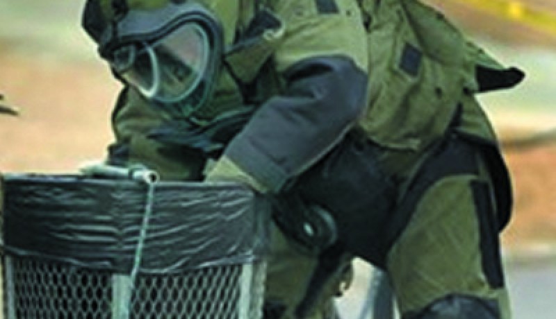 تفكيك قنبلة بالقرب من مقر الأمن الحضري بشعبة العامر في بومرداس