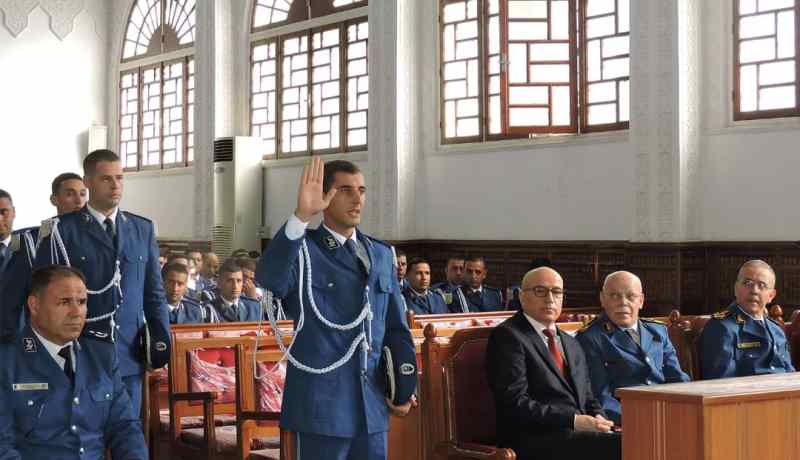 439 ملازم للشرطة يؤدون اليمين القانونية بمجلس قضاء البليدة
