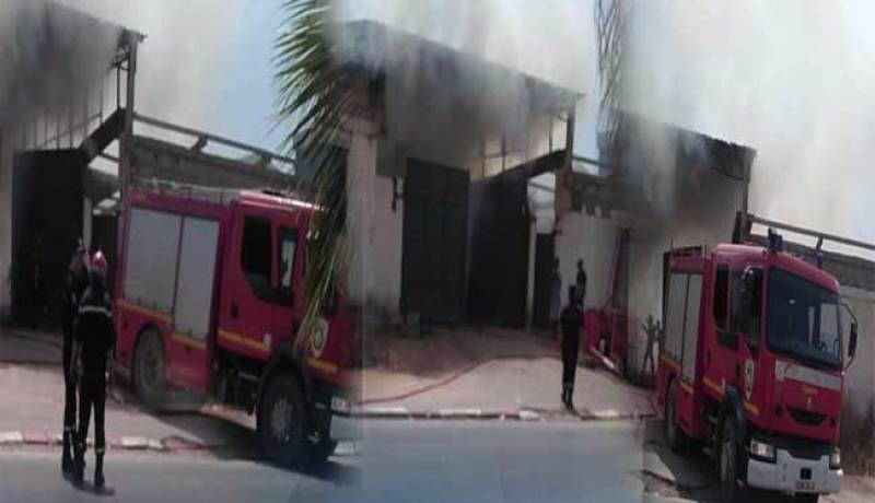 مصرع شخص تفحما بمحل خشبي في ميلة