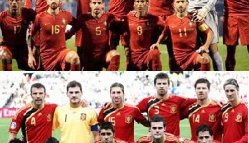 مونديال 2010: التشكيلتان الرسميتان لاسبانيا والبرتغال
