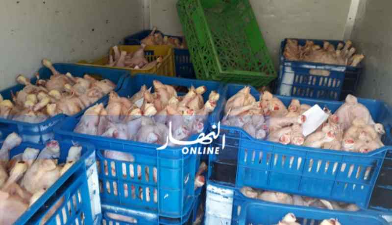 حجز قرابة قنطارين من اللحوم البيضاء الفاسدة ببجاية
