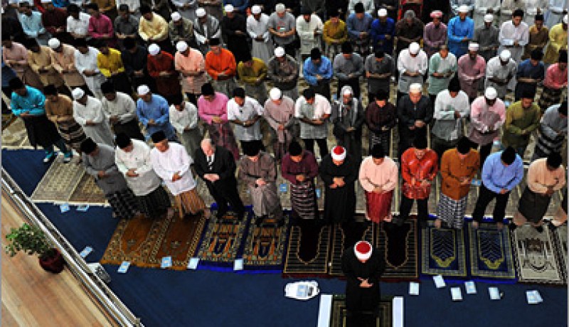 جهاز للوضوء يرشد المياه بماليزيا