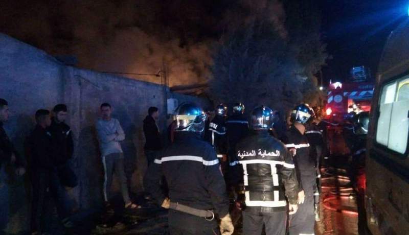 وفاة شيخ في حريق مسكن جاهز وإنقاذ 5 أشخاص بالشلف