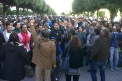 تجدد المواجهات بين متظاهرين وعناصر الأمن في سليانة التونسية