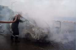 الشلف.. إخماد حريق حافلة لنقل المسافرين