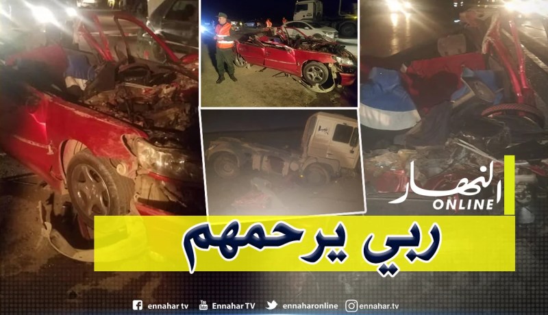 سطيف: هلاك 5 أشخاص وإصابة 2 آخرين في حادث مرور بأوريسيا