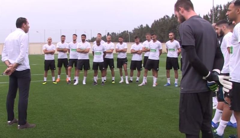 بالفيديو.. زطشي يقدم الطاقم الجديد للاعبين