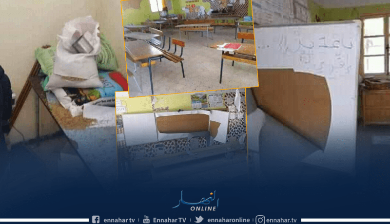 مجهولون يخربون مدرسة إبتدائية ببلدية تالخمت في باتنة