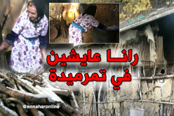 خالتي جميلة.. عجوز تعيش ظروف قاسية في كوخ من طين