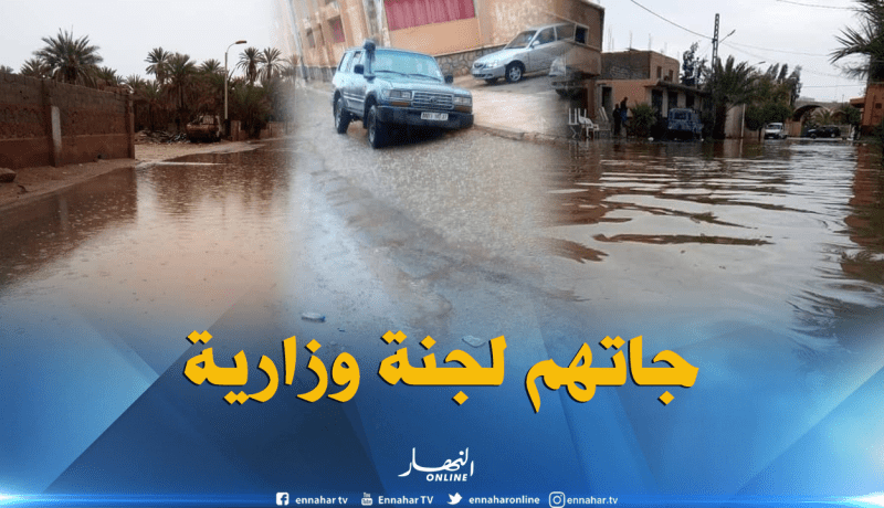 تشكيل  لجنة وزارية  ثانية للوقوف على حجم الأضرار بتبسة