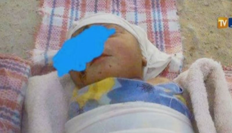 بالفيديو أطفال يعثرون على رضيعة حديثة الولادة في ورقلة