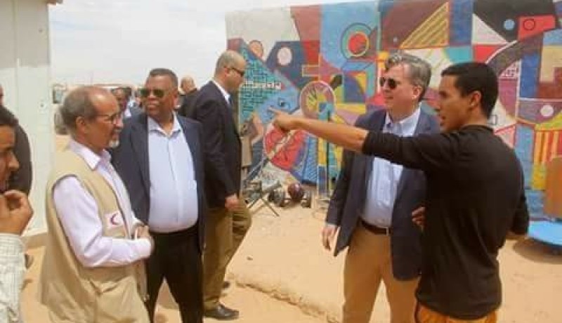 سفير الولايات المتحدة: بلادنا قدمت 8.5 مليون دولار كمساعدات للاجئين الصحراويين