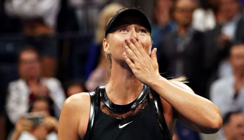 بالصور- “شارابوفا” تعود للتألق من جديد