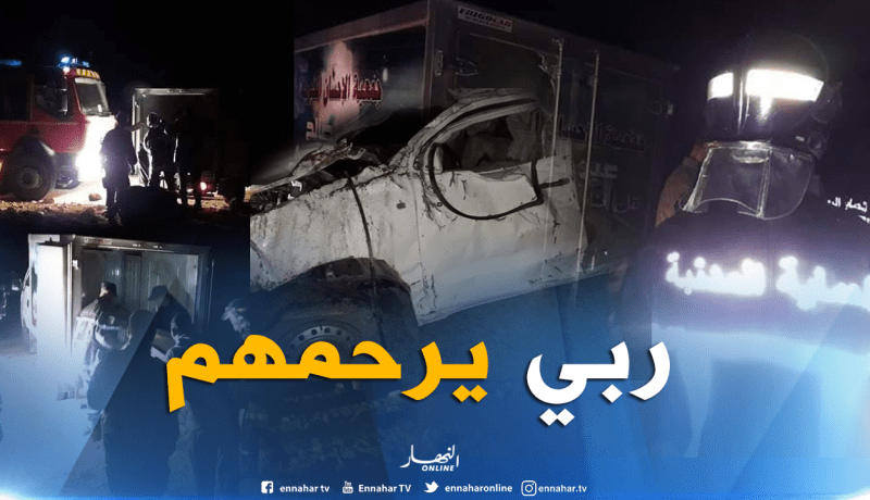 بالصور..5 قتلى منهم أفارقة في حادث مروري خطير بتمنراست