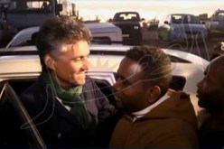 صور رشيد نكاز في عين صالح تضامنا مع المحتجين ضد استغلال الغاز الصخري