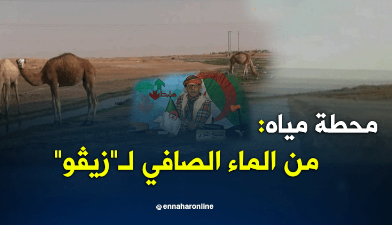 محطة تصفية المياه بتندوف هاملة