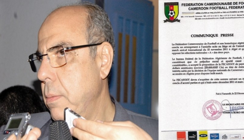 روراوة يوافق رسميا على 500 ألاف دولار تعويضا على مهزلة الكاميرون