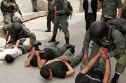 إعتقال 13 فلسطنيا في الضفة الغربية