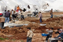 اكثر من خمسين الف نازح سوري دخلوا العراق خلال اسبوعين