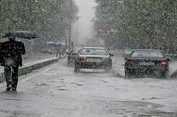 أمطار رعدية مصحوبة ببرد على المناطق الشمالية والشرقية