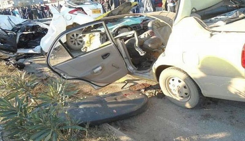 5 جرحى في حادث مرور بمعسكر