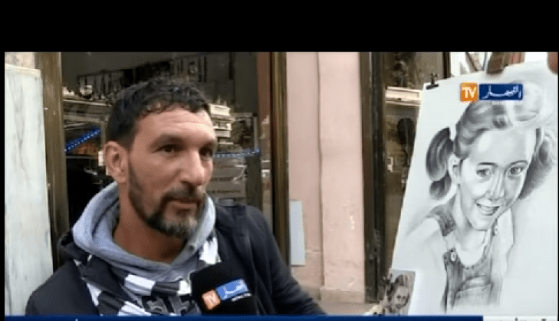 بالفيديو… عز الدين رسام فضّل الشارع ليكون ورشة لإبداعه