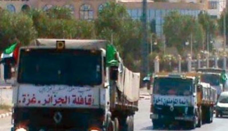 القافلة الجزائرية للعلوم والأخوة تتوجه الى بغزة