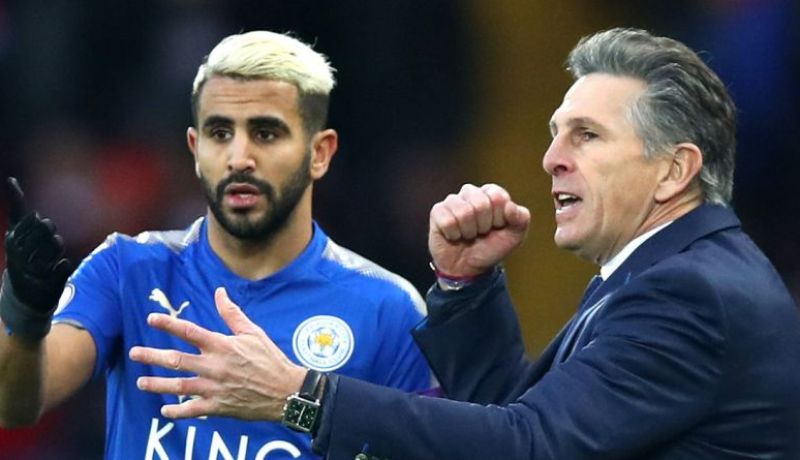 مدرب ليستر: “سعيد بوجود محرز معي وأريد بقائه” !