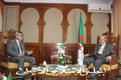 بالصور..غلام الله يستقبل سفير روسيا بالجزائر