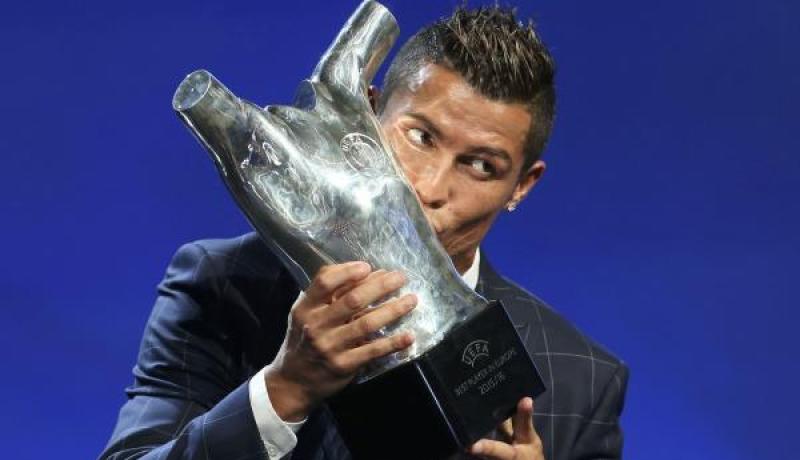 رونالدو يتوج كأفضل لاعب في أوروبا
