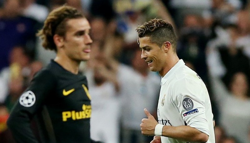 الريال  يفوز بهاتريك كرستيانو في مرمى الاتليتيكو