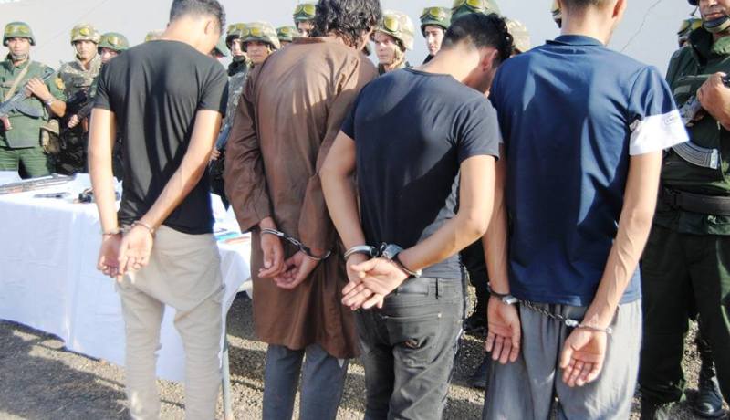 توقيف 4 مجرمين وحجز أسلحة في إليزي