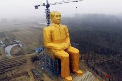 تمثال هائل يخطف العقول وسط الصين