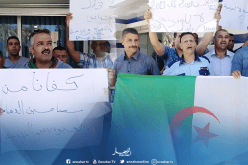 بالصور.. عمال شركات المناولة يحتجون ضد الحقرة والتعسف بغرداية