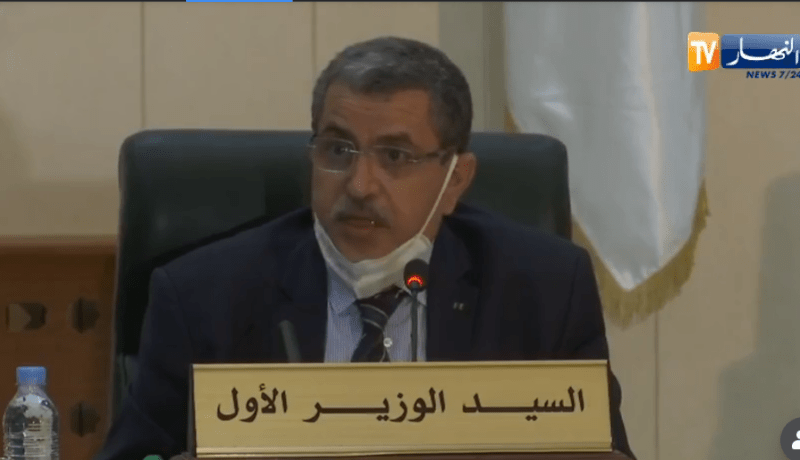 الوزير الأول: هكذا ستكون الجزائر الجديدة